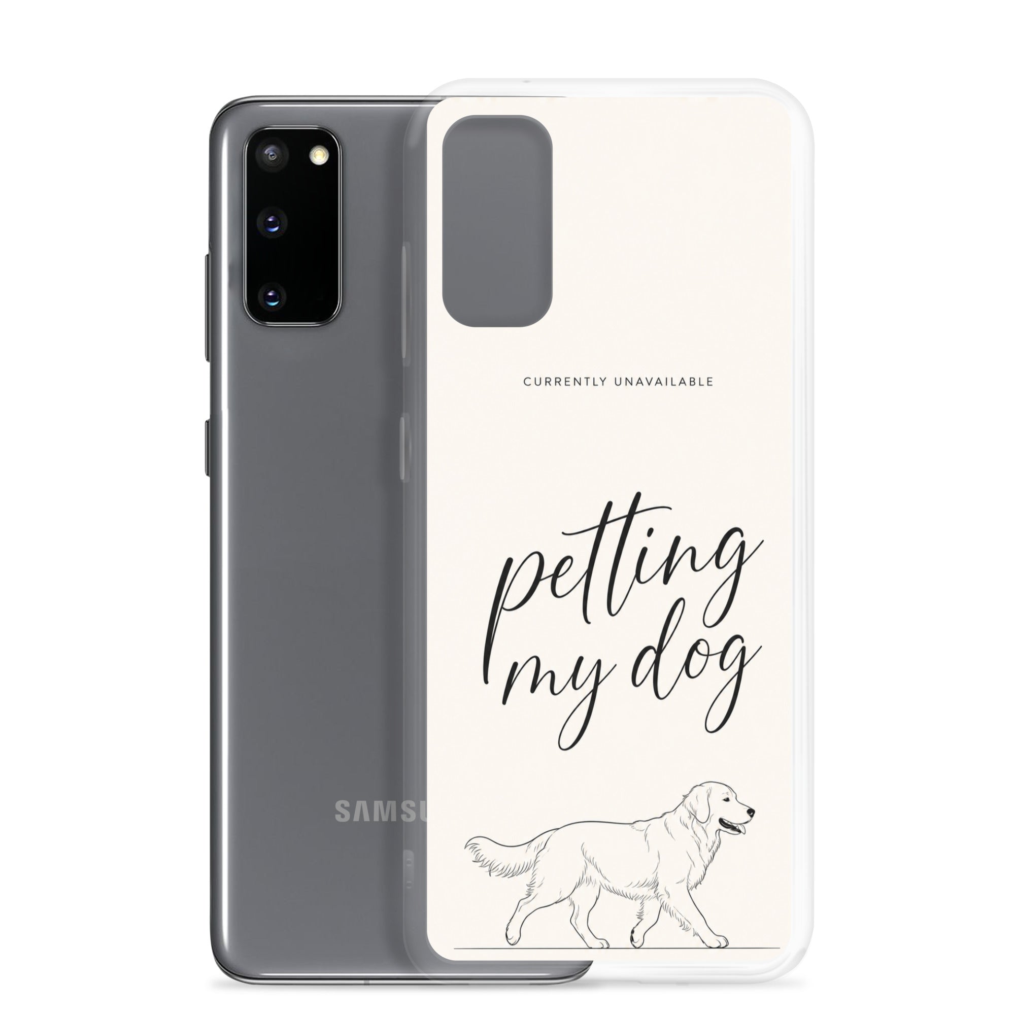 VOWHOUND Edition 05 clear Samsung Galaxy case product mockup