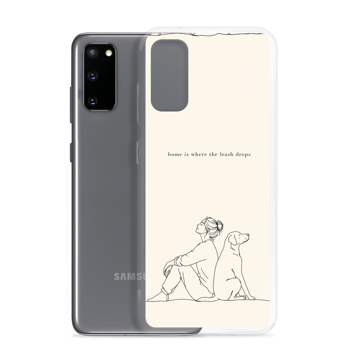 VOWHOUND Edition 07 clear Samsung Galaxy case product mockup