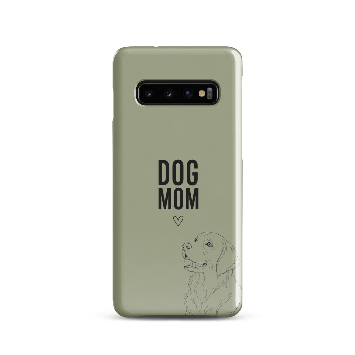 VOWHOUND Slim Dog Lover Samsung Galaxy Case product mockup