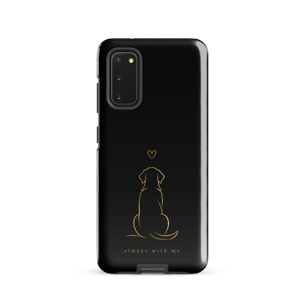 VOWHOUND Protective Dog Lover Samsung Galaxy Case product mockup