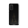 VOWHOUND Protective Dog Lover Samsung Galaxy Case product mockup