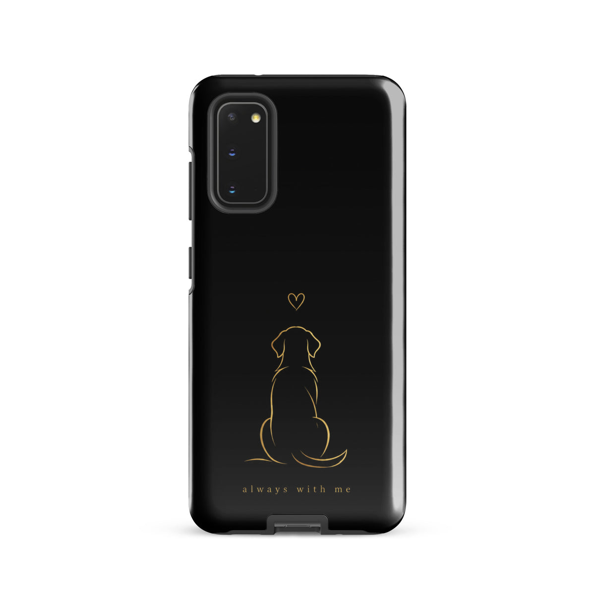 VOWHOUND Protective Dog Lover Samsung Galaxy Case product mockup