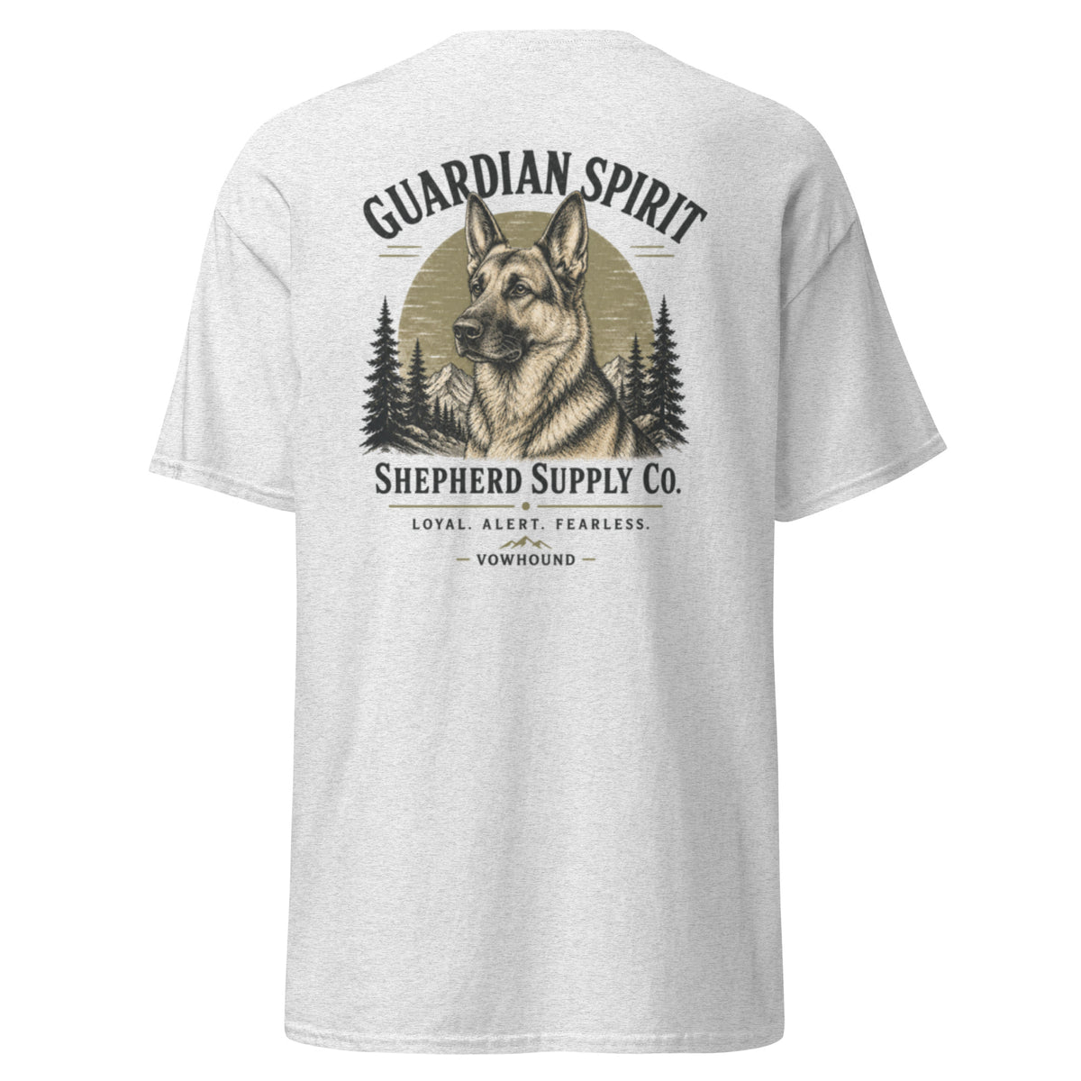 VOWHOUND Canine Legacy Back-Print T-Shirt back-print product view