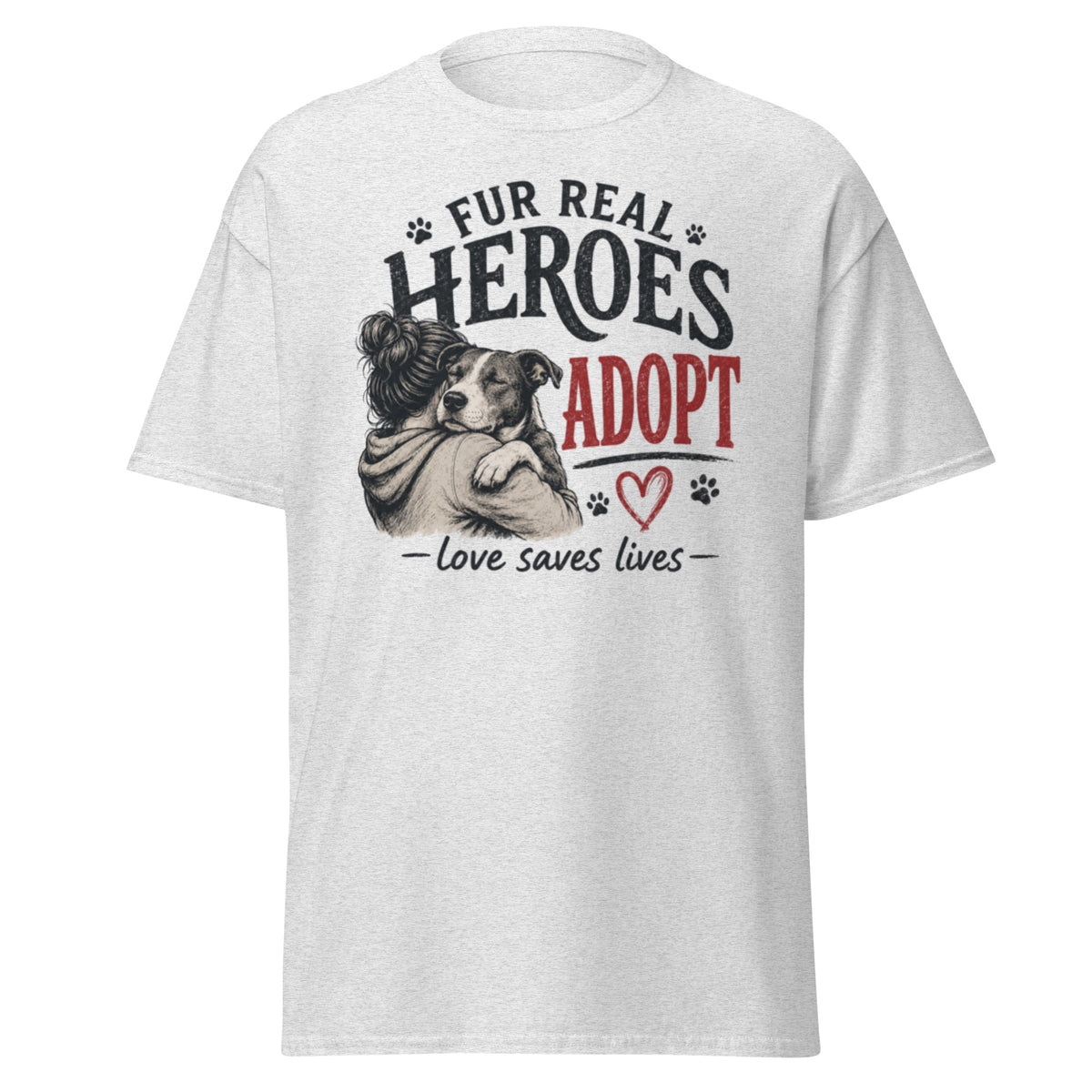 Ash VOWHOUND Best Friend graphic T-shirt front view