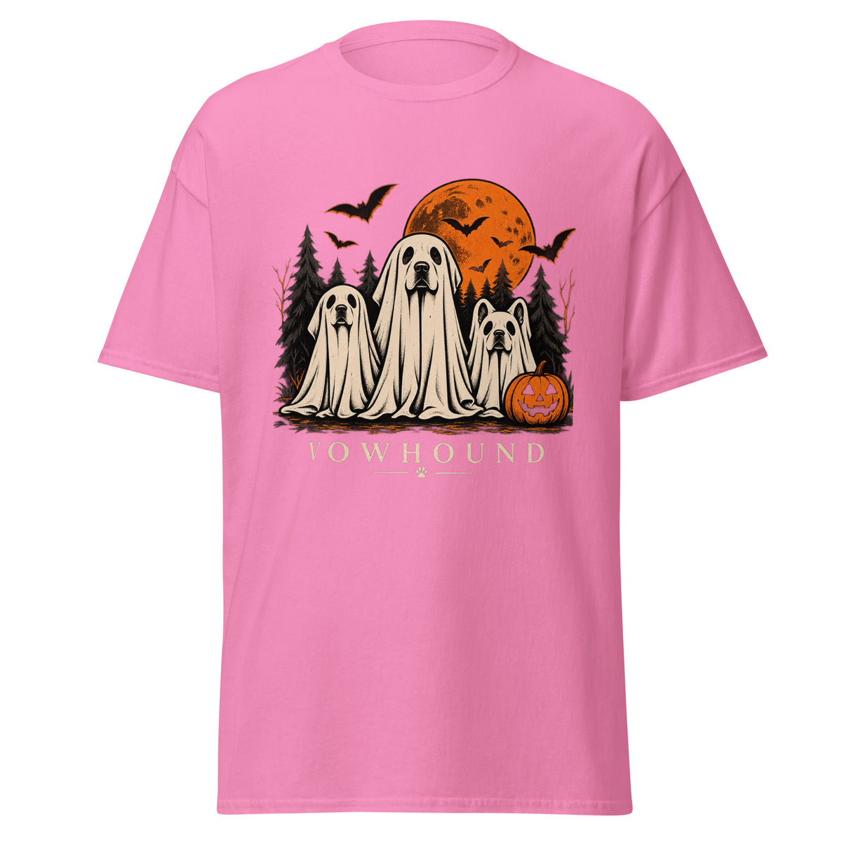 Azalea Halloween Hound Crew Dog T-Shirt product mockup