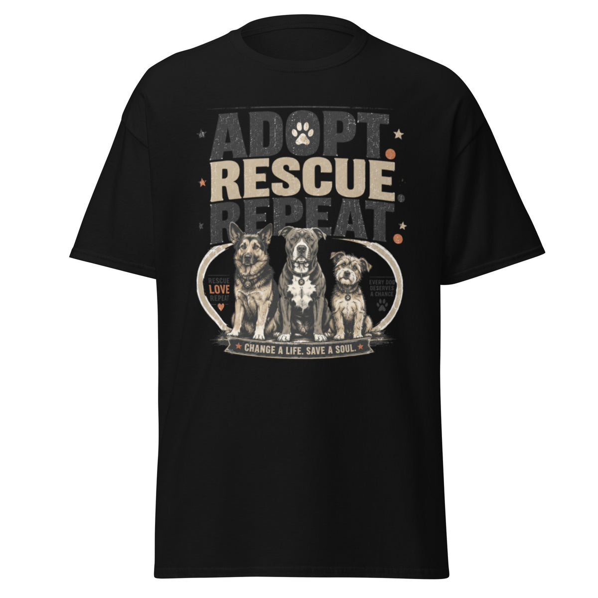 VOWHOUND Everyday Hound Graphic T-Shirt product mockup