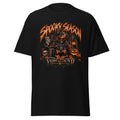 Loyal Dogs Scarier Nights Halloween graphic T-shirt by VOWHOUND in Black