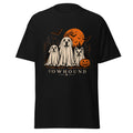 Black Halloween Hound Crew Dog T-Shirt product mockup
