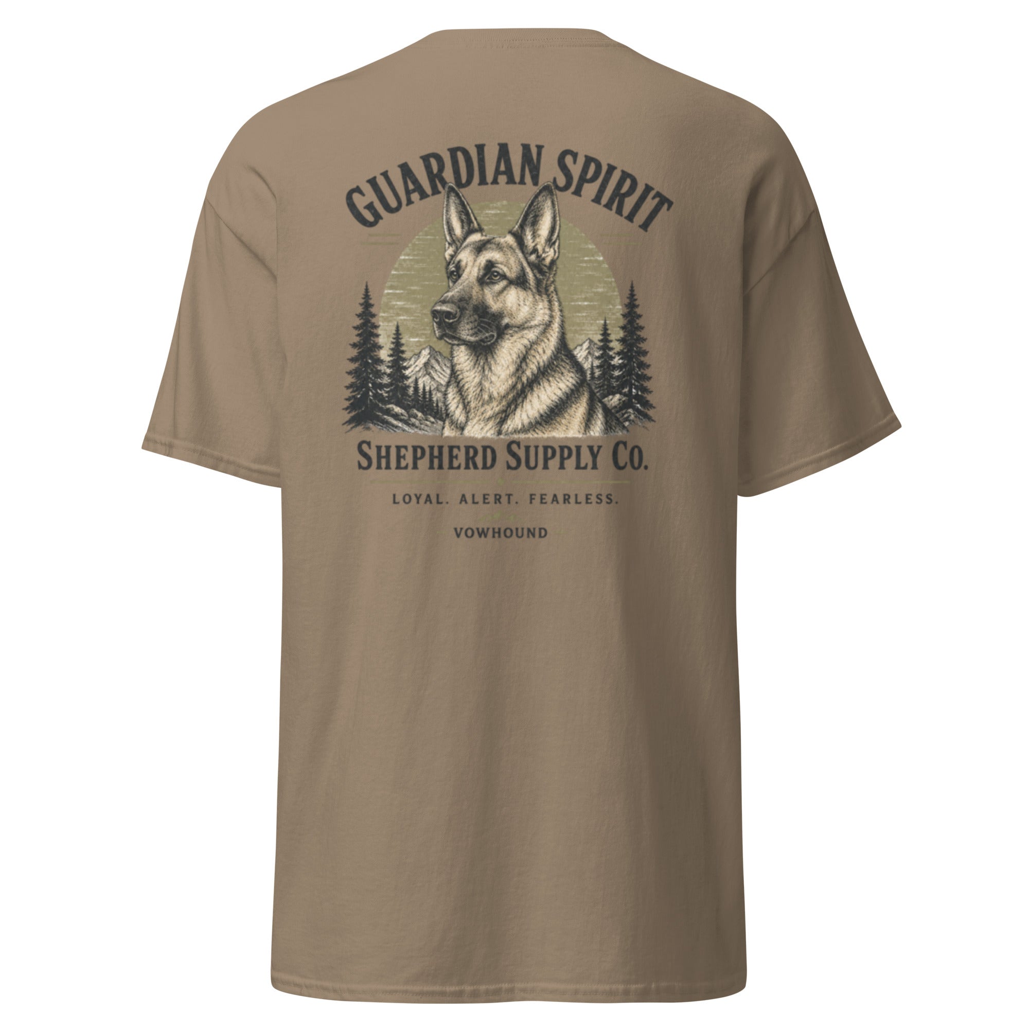 VOWHOUND Canine Legacy Back-Print T-Shirt product mockup