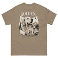 Brown Stay Golden vintage Golden Retriever T-shirt