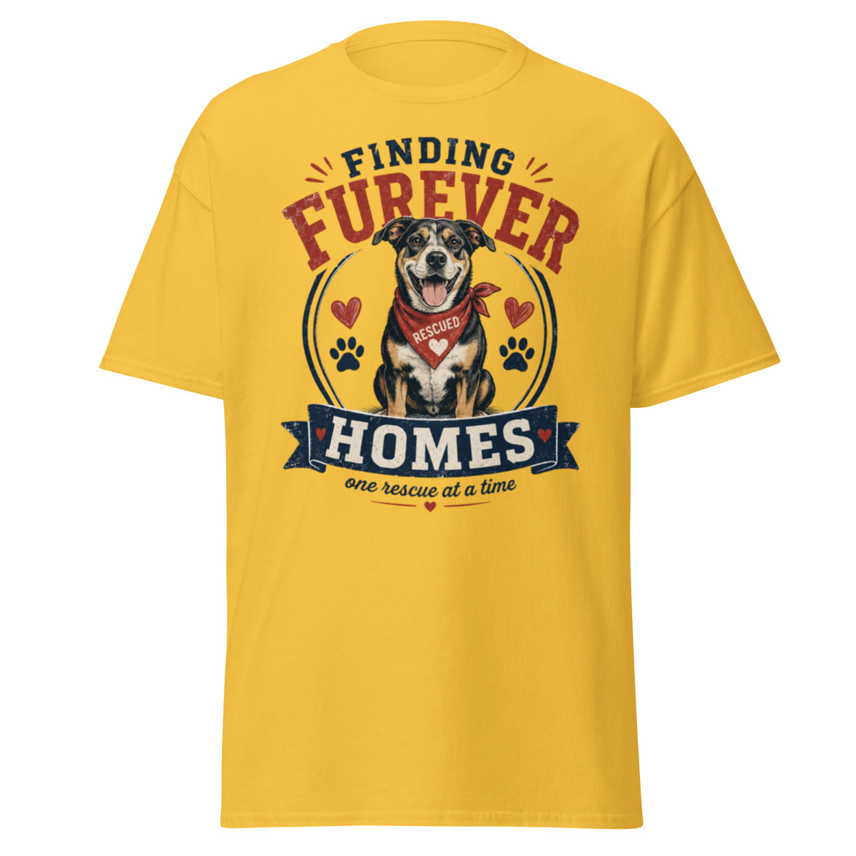Daisy VOWHOUND Canine Club graphic T-shirt front view