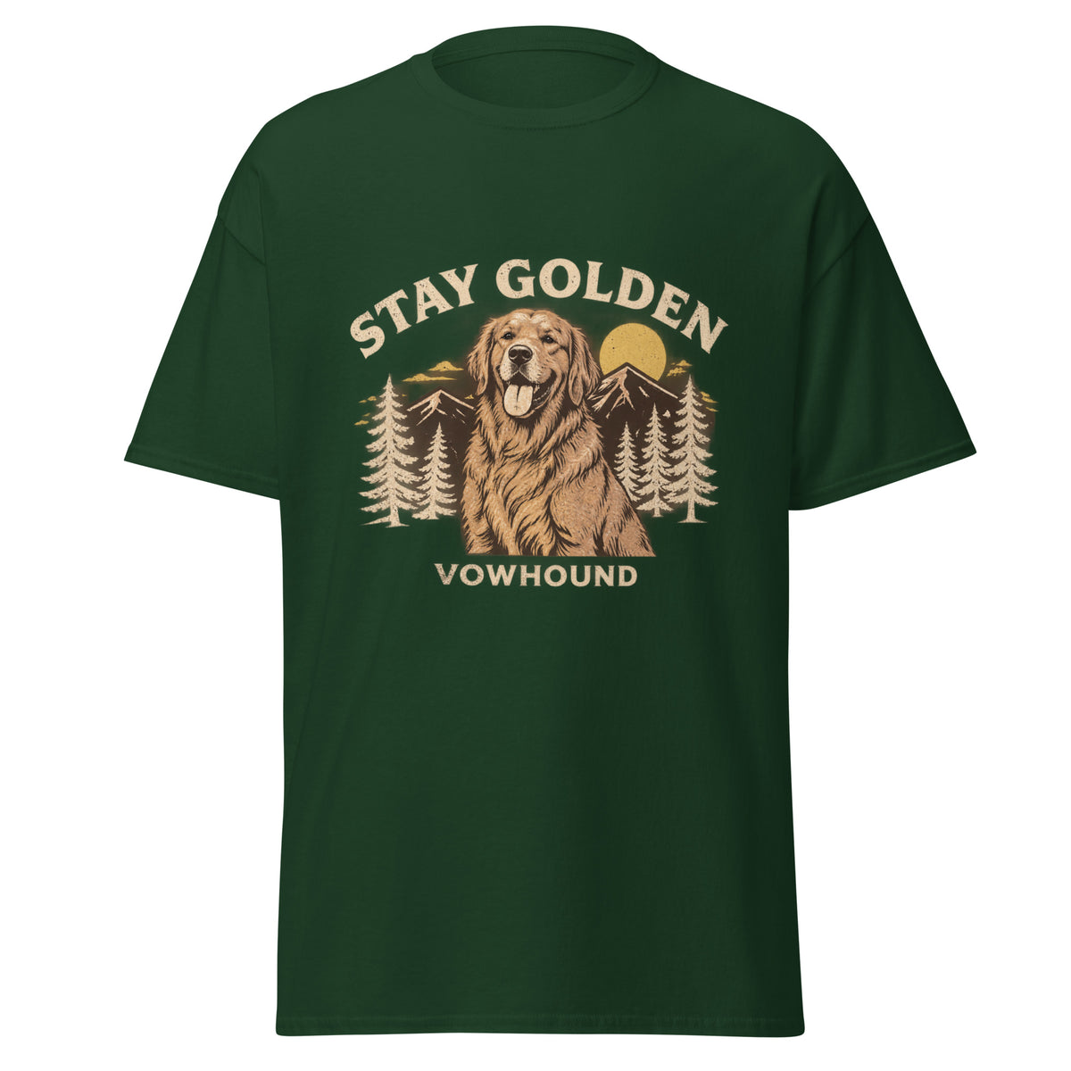 Rottweiler Trick No Weakness Halloween graphic T-shirt by VOWHOUND in Forest Green