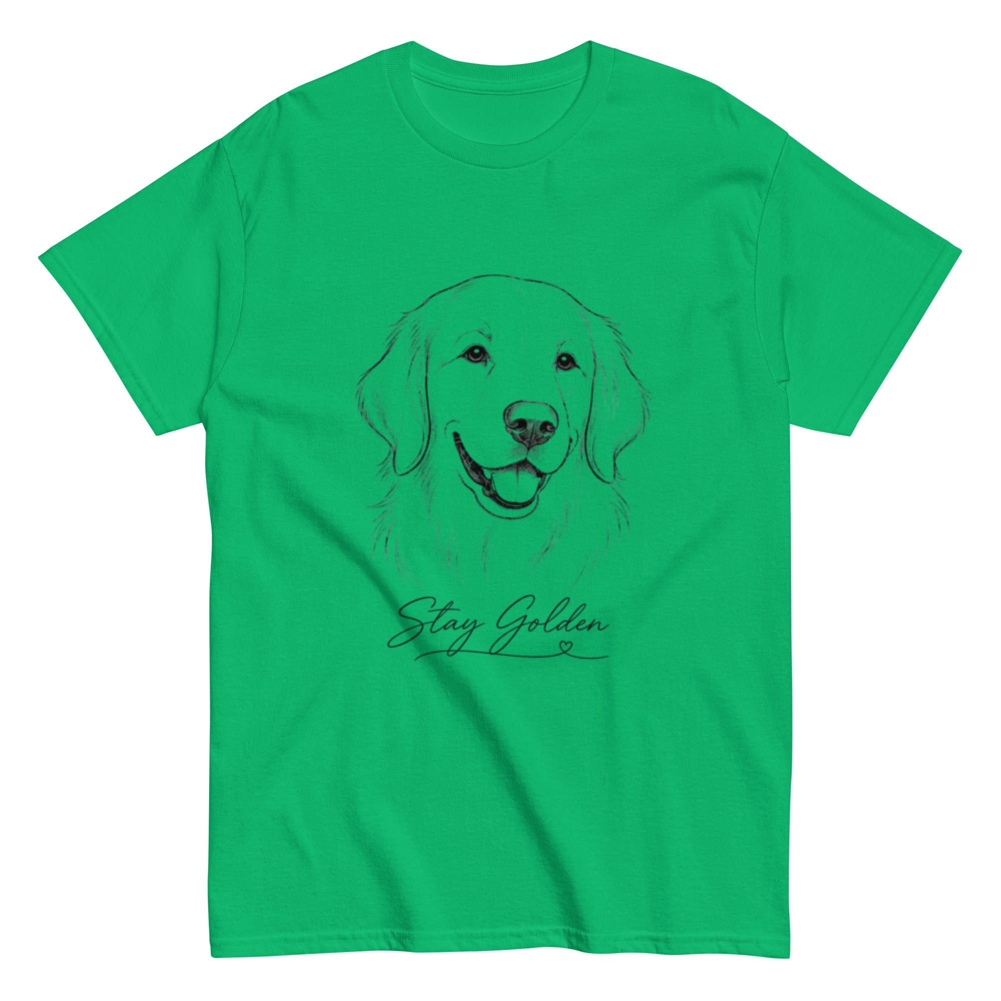 Irish green VOWHOUND Classic dog lover T-shirt