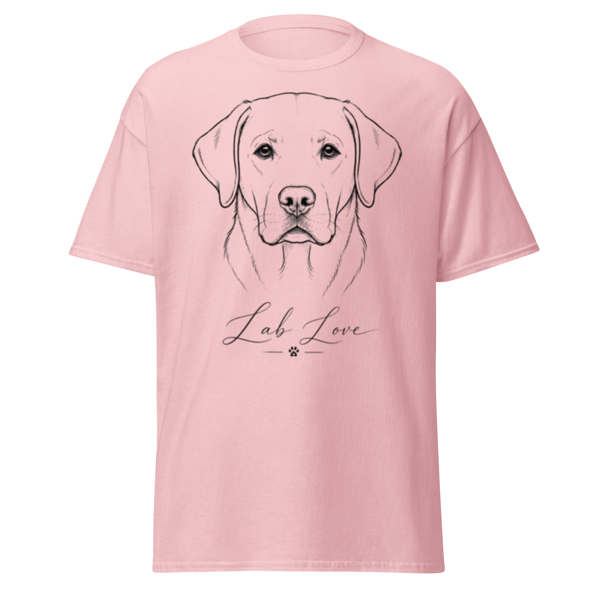 VOWHOUND Labrador Retriever dog lover T-shirt in Light Pink