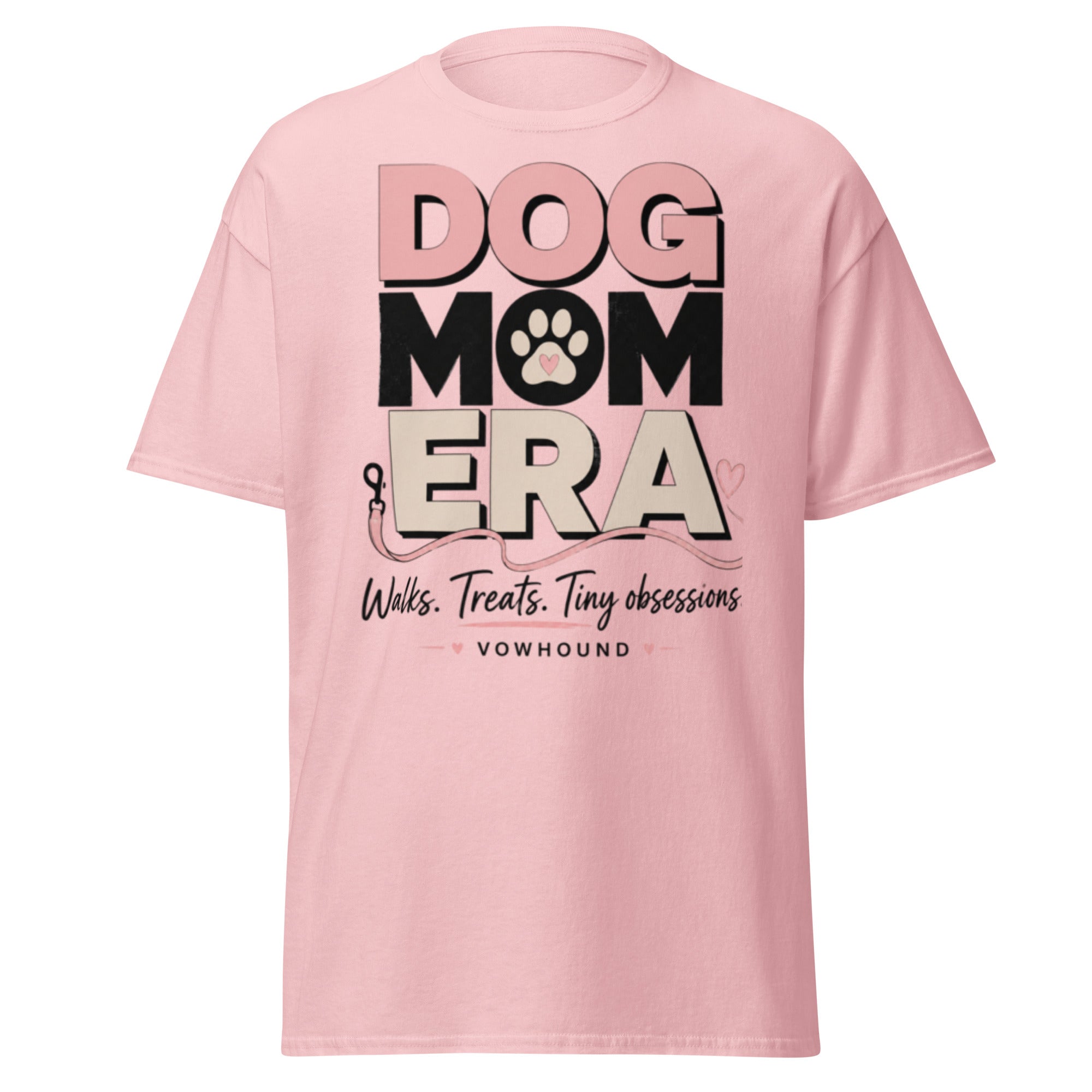 Light pink VOWHOUND Born to Roam graphic T-shirt front view