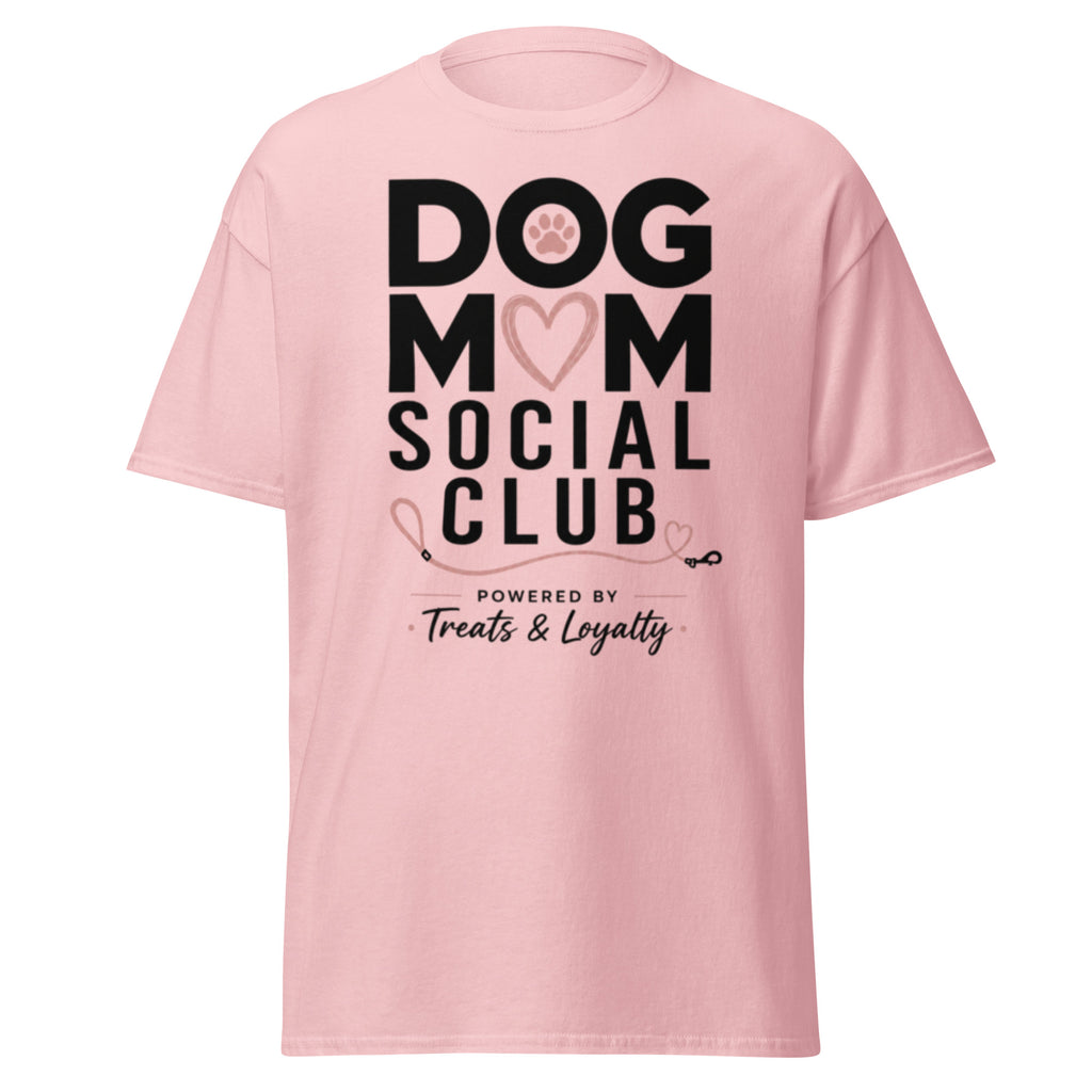 Light pink VOWHOUND Canine Standard graphic T-shirt front view