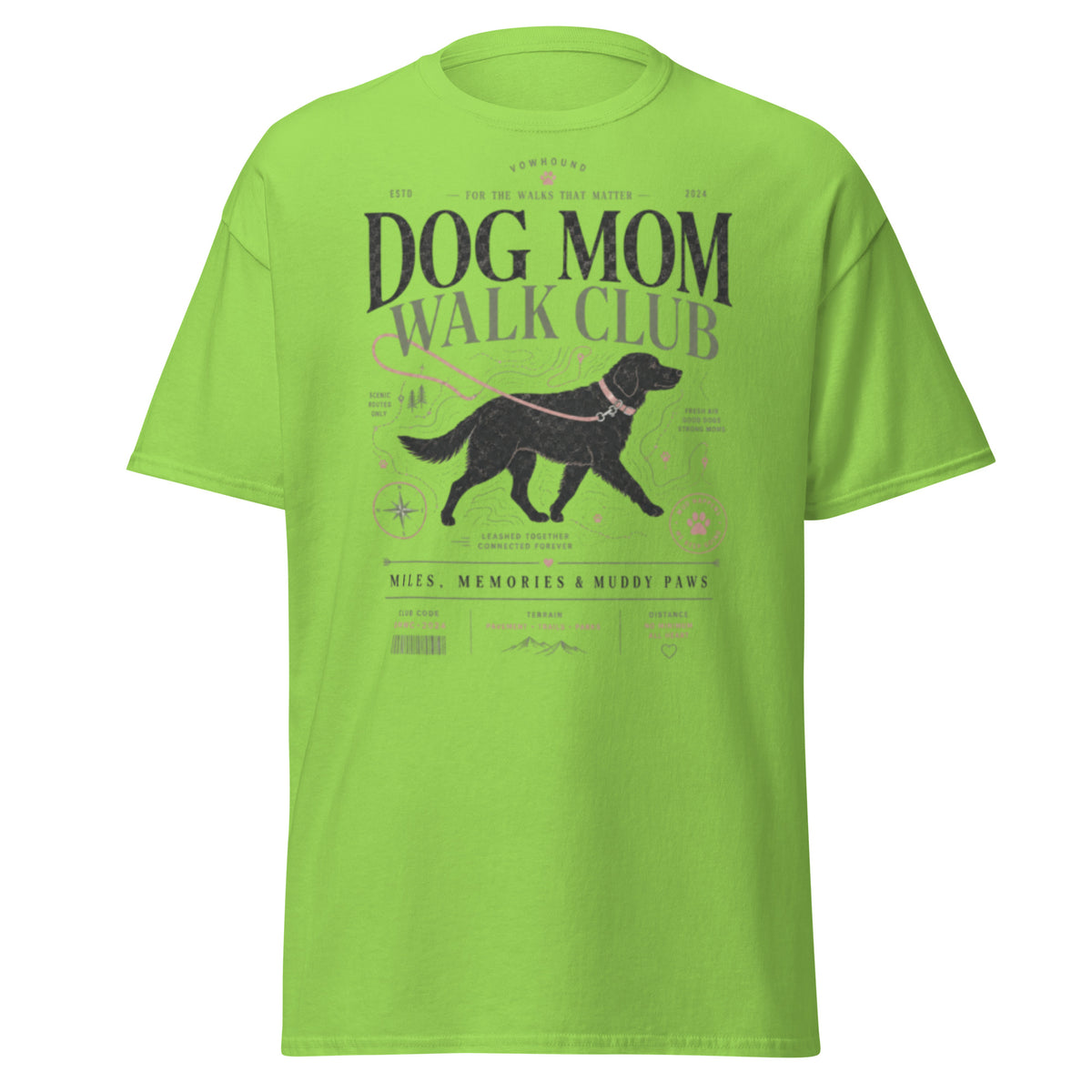 Lime VOWHOUND Best Friend Forever graphic T-shirt front view