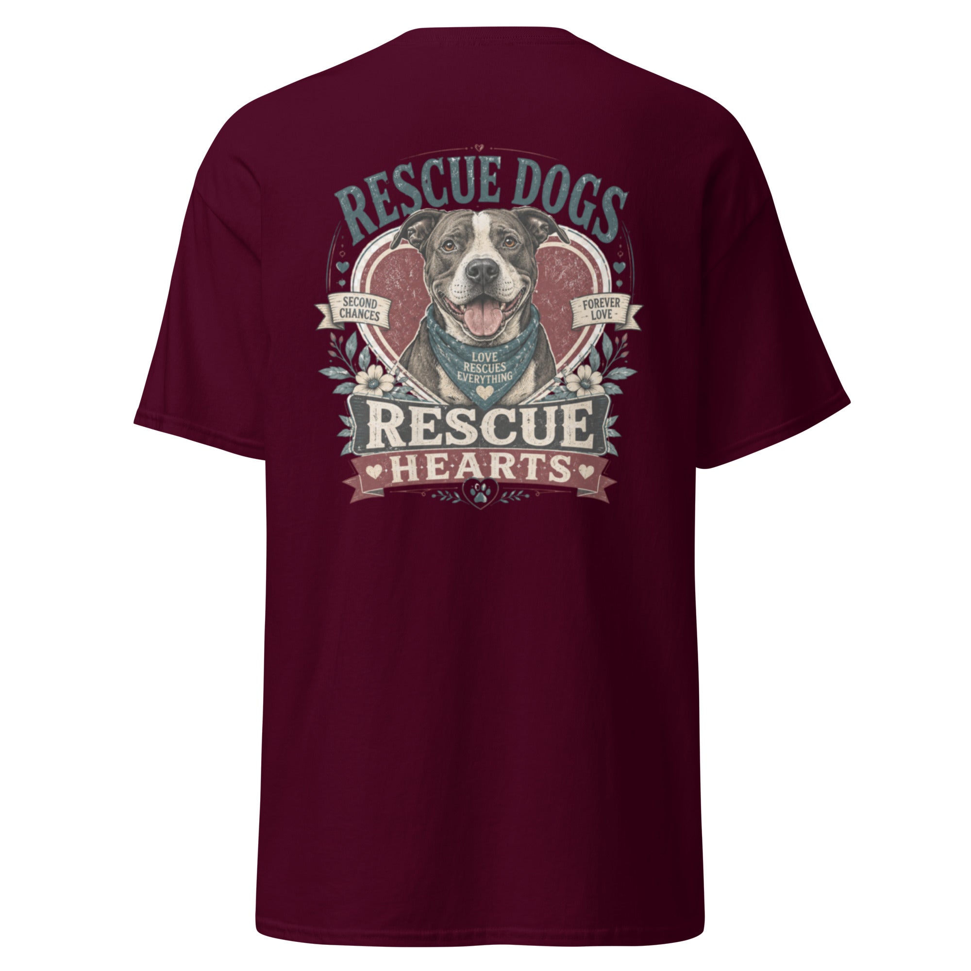 VOWHOUND Pack Society Back-Print T-Shirt product mockup