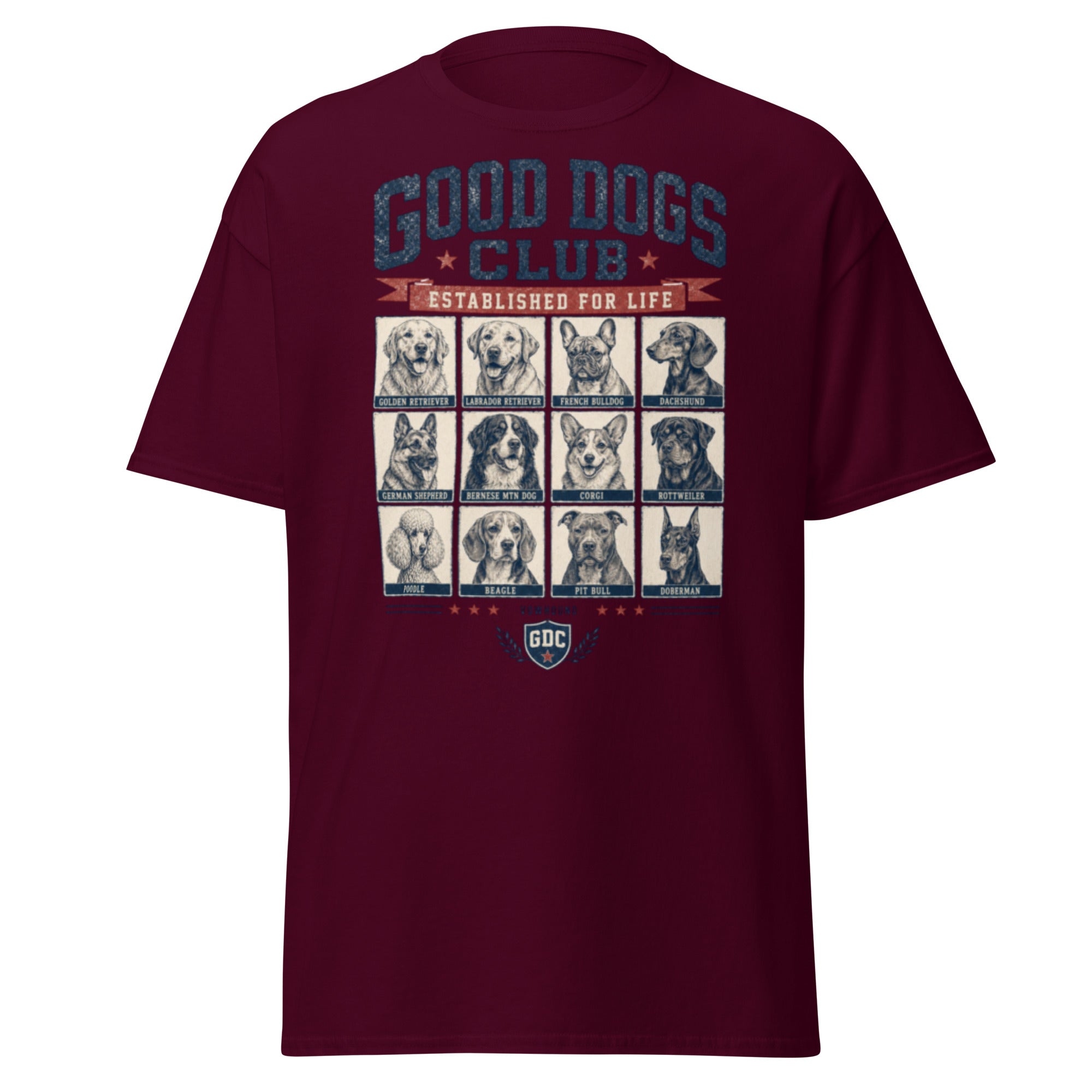 VOWHOUND Hound State Graphic T-Shirt product mockup