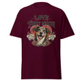Maroon VOWHOUND Off-Leash Spirit graphic T-shirt front view