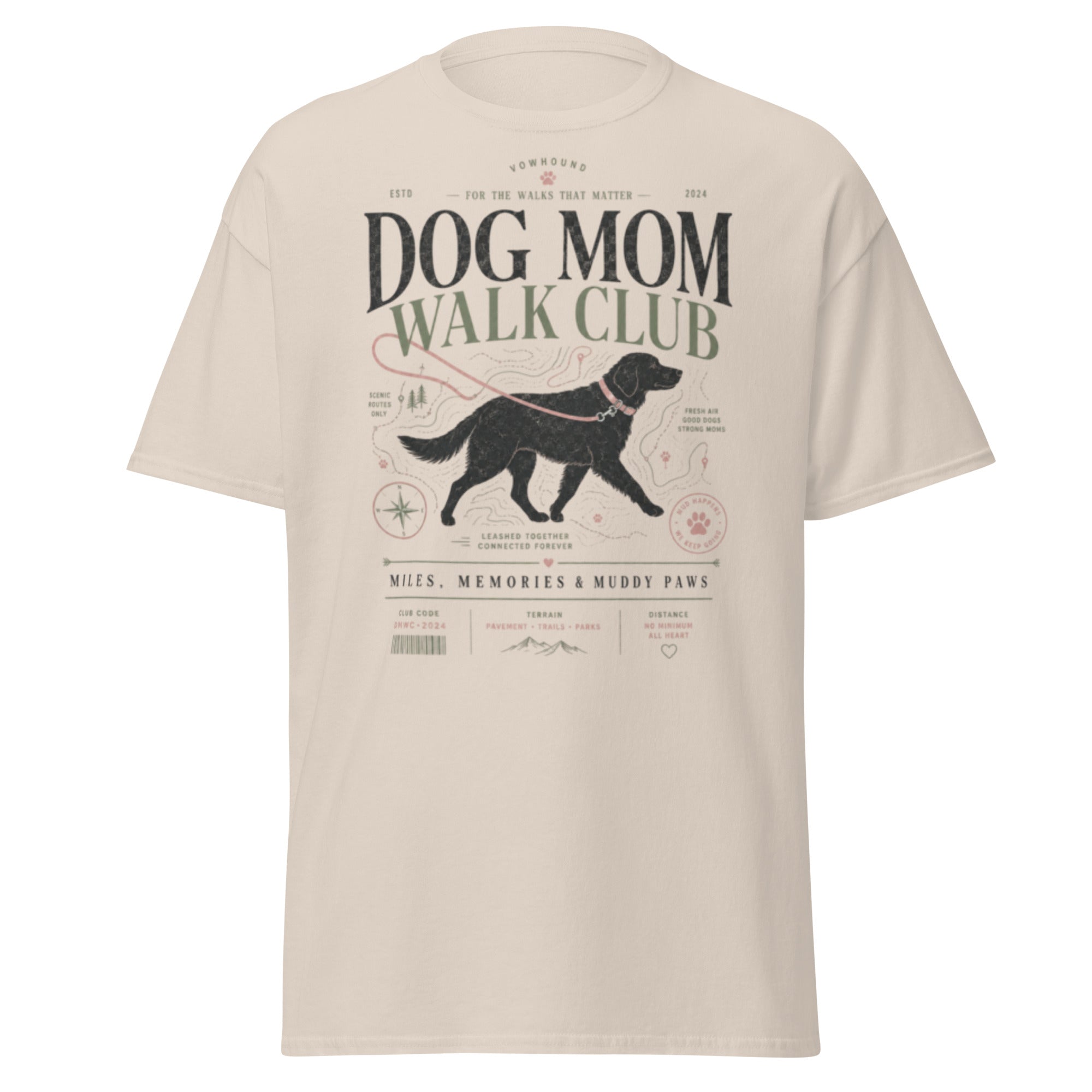 Natural VOWHOUND Best Friend Forever graphic T-shirt front view