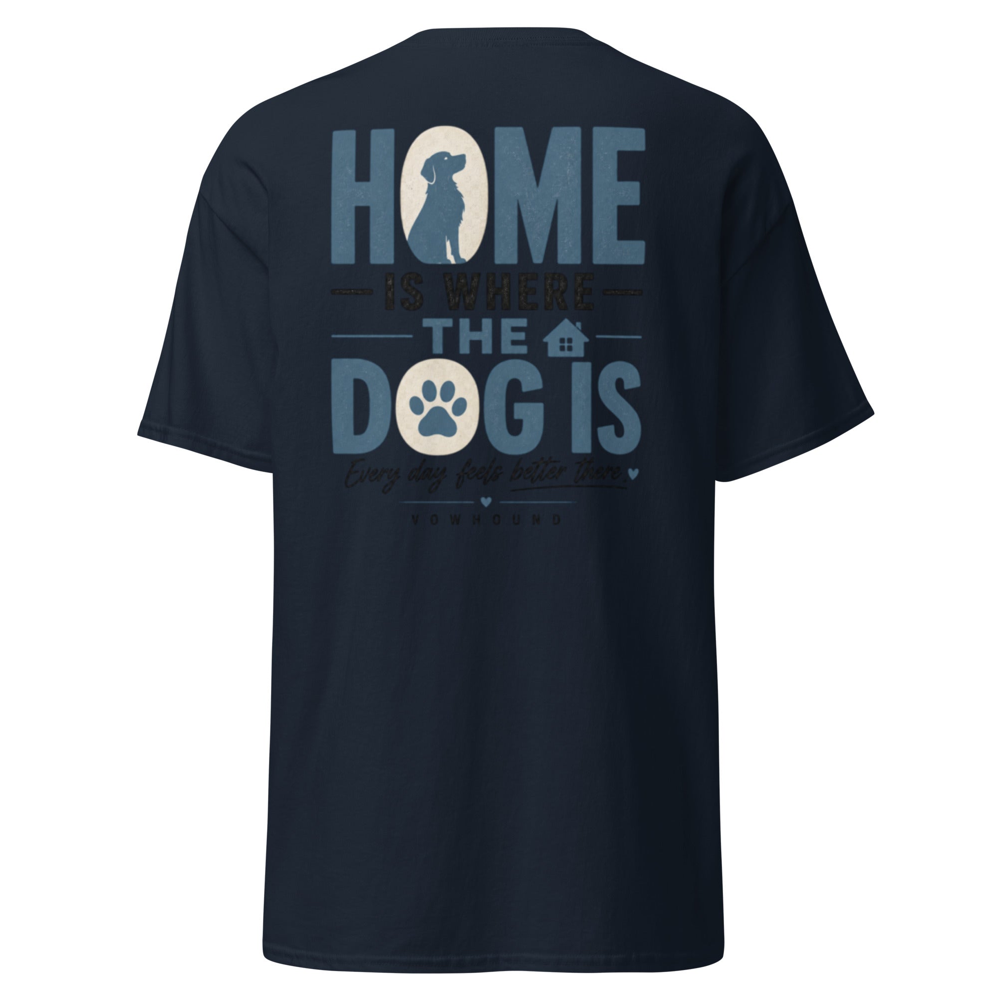 VOWHOUND Canine Society Back-Print T-Shirt product mockup