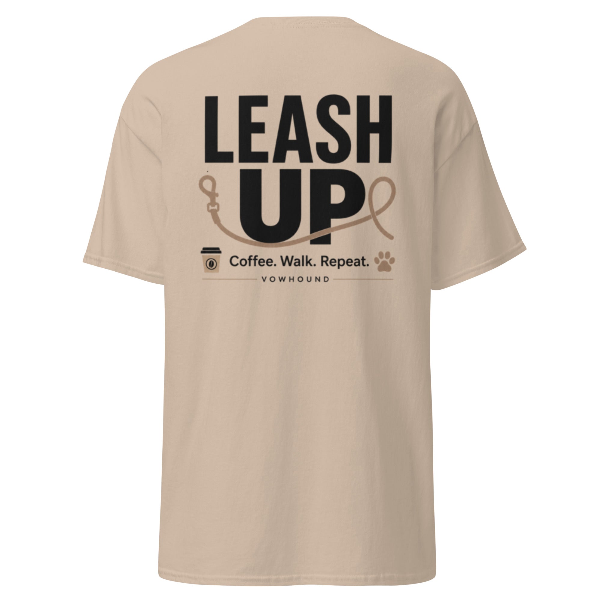 VOWHOUND Canine Crew Back-Print T-Shirt product mockup