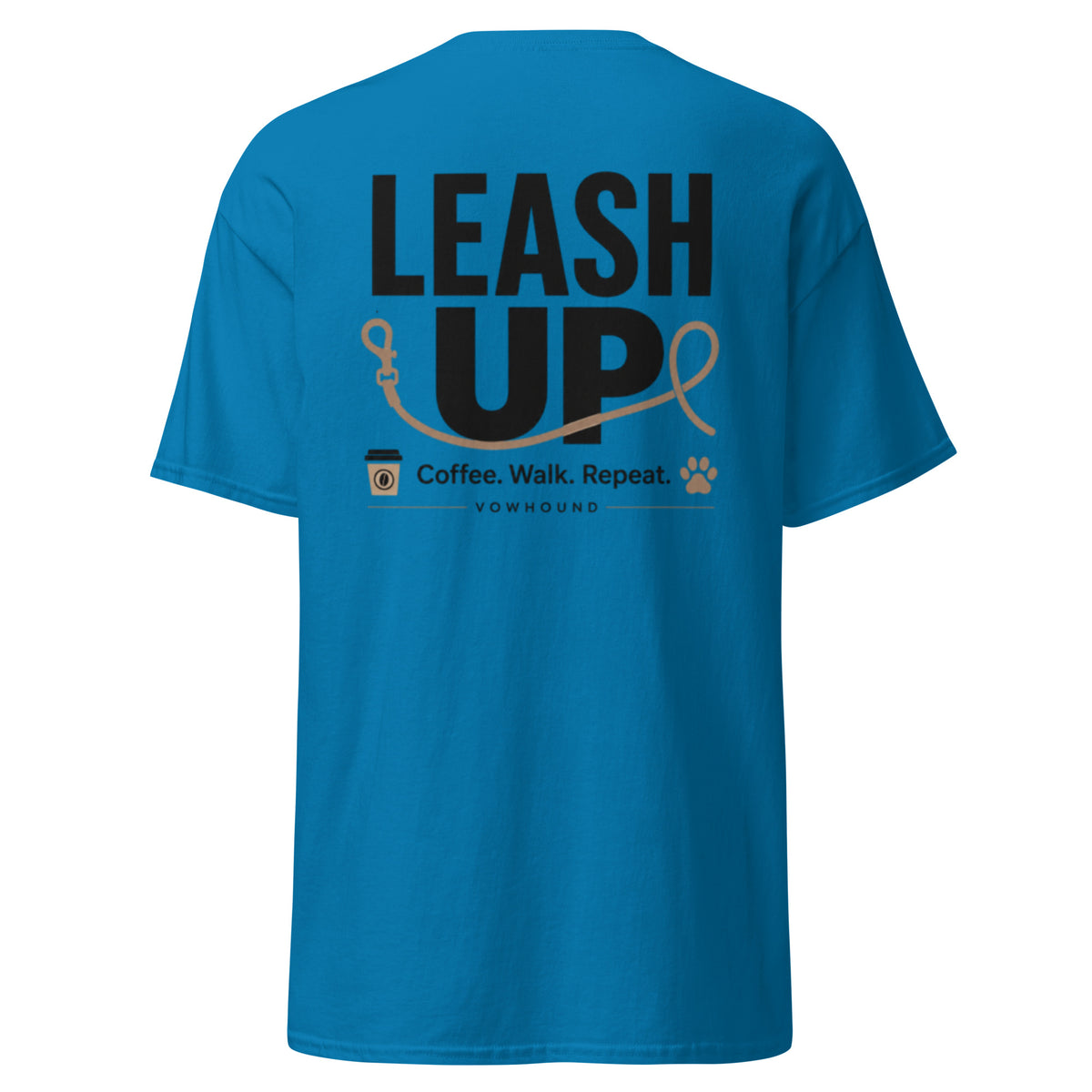 Sapphire VOWHOUND Canine Crew back-print T-shirt back view