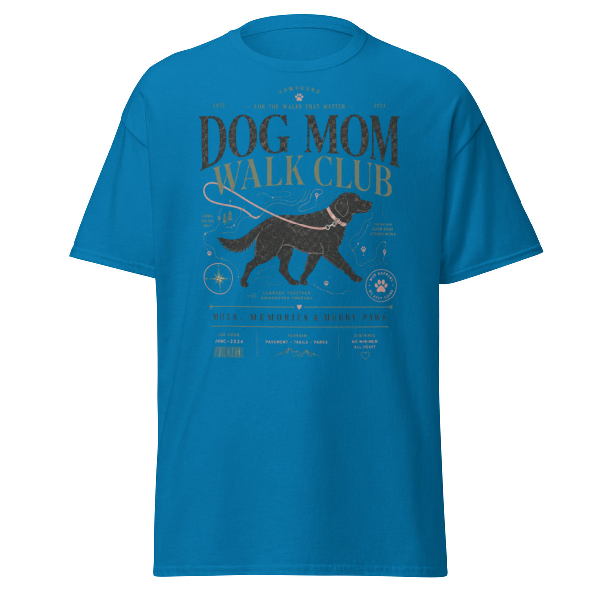 Sapphire VOWHOUND Best Friend Forever graphic T-shirt front view