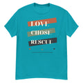 Tropical blue VOWHOUND Pack Leader graphic T-shirt front view