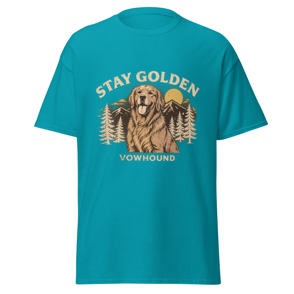 Rottweiler Trick No Weakness Halloween graphic T-shirt by VOWHOUND in Tropical Blue