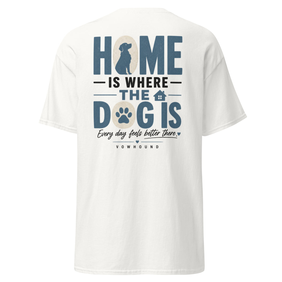 VOWHOUND Canine Society Back-Print T-Shirt product mockup