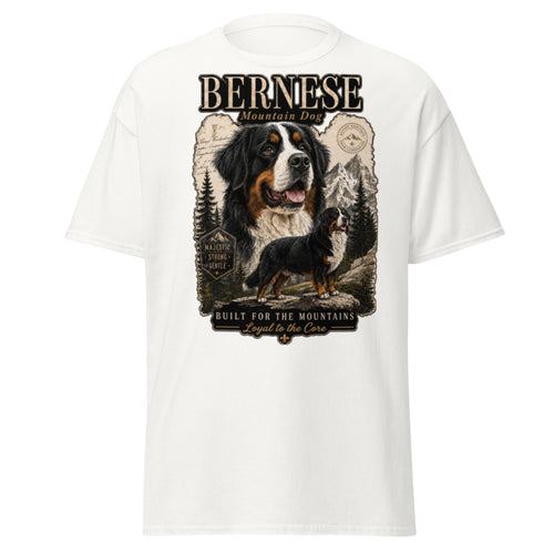 White Bernese Mountain Dog lover T-shirt