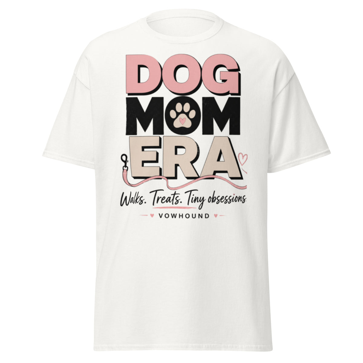 White VOWHOUND Born to Roam graphic T-shirt front view