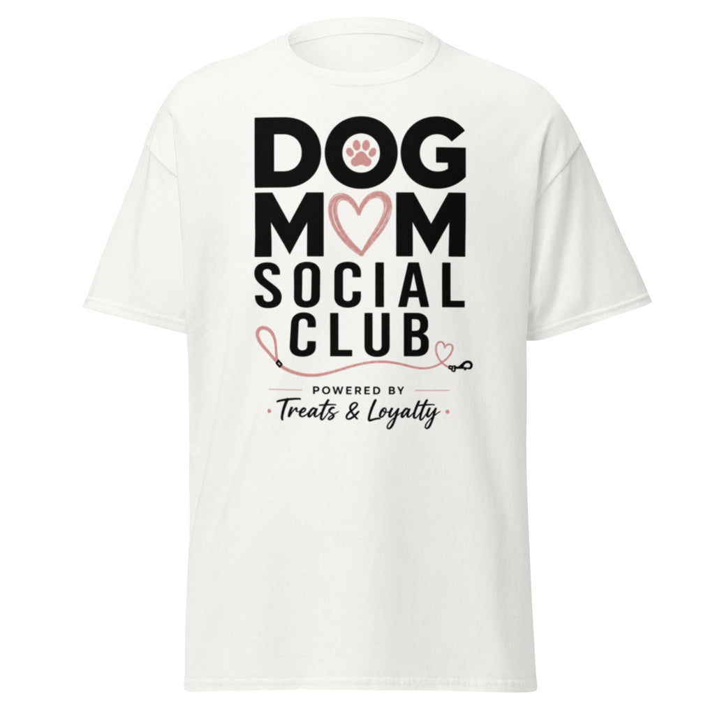 White VOWHOUND Canine Standard graphic T-shirt front view