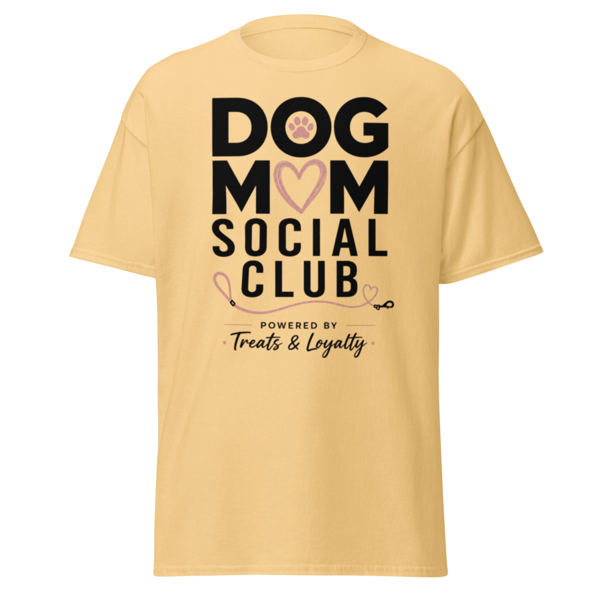 Yellow Haze VOWHOUND Canine Standard graphic T-shirt front view