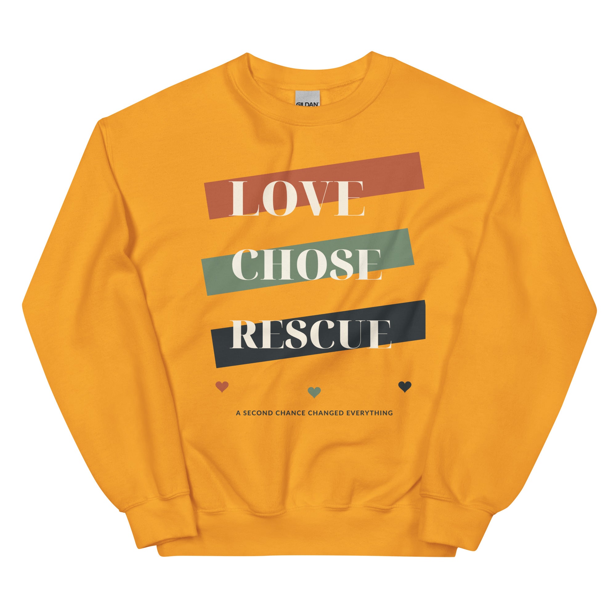 Gold VOWHOUND Canine Culture Crewneck Sweatshirt front view