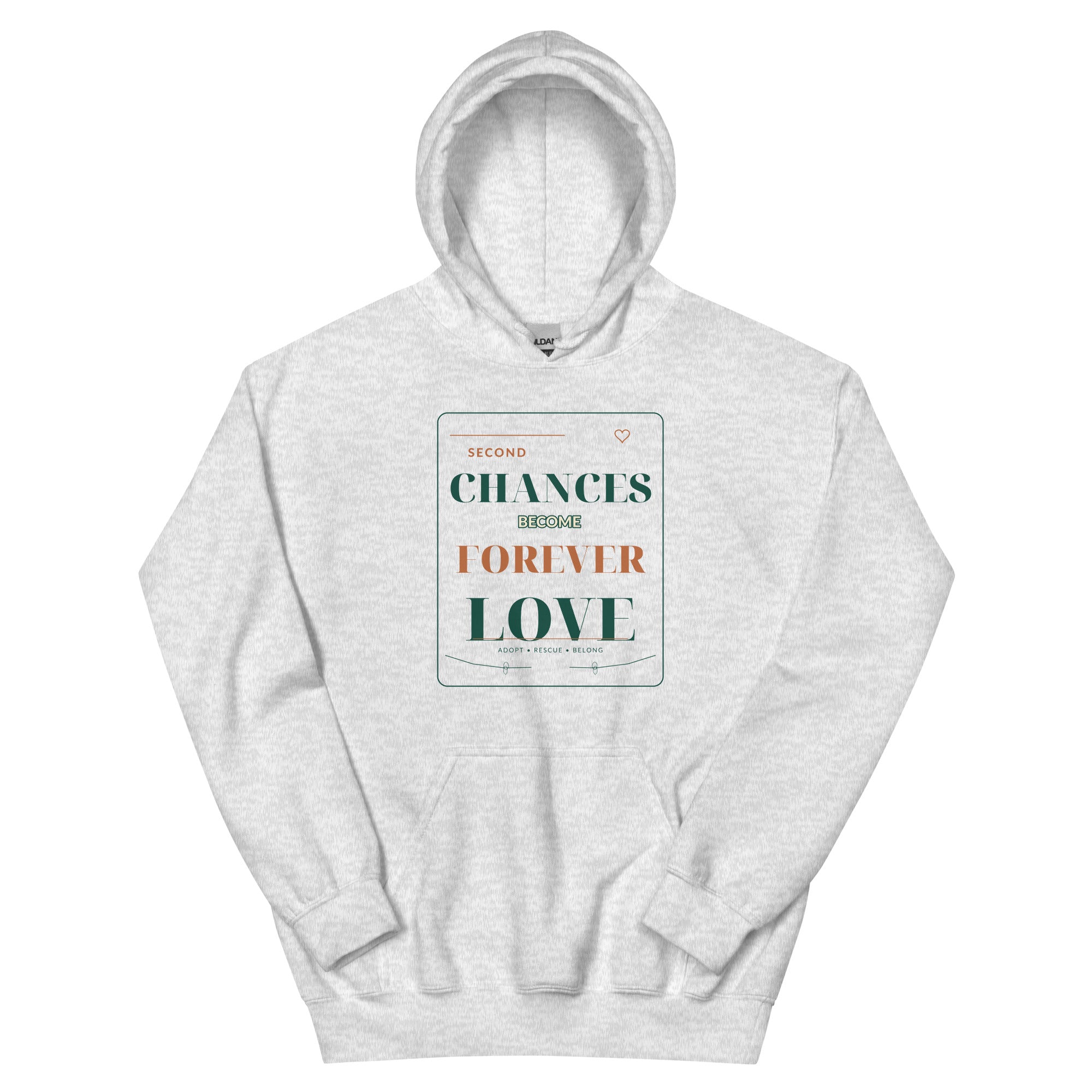 Ash VOWHOUND Canine Culture Classic Hoodie front view