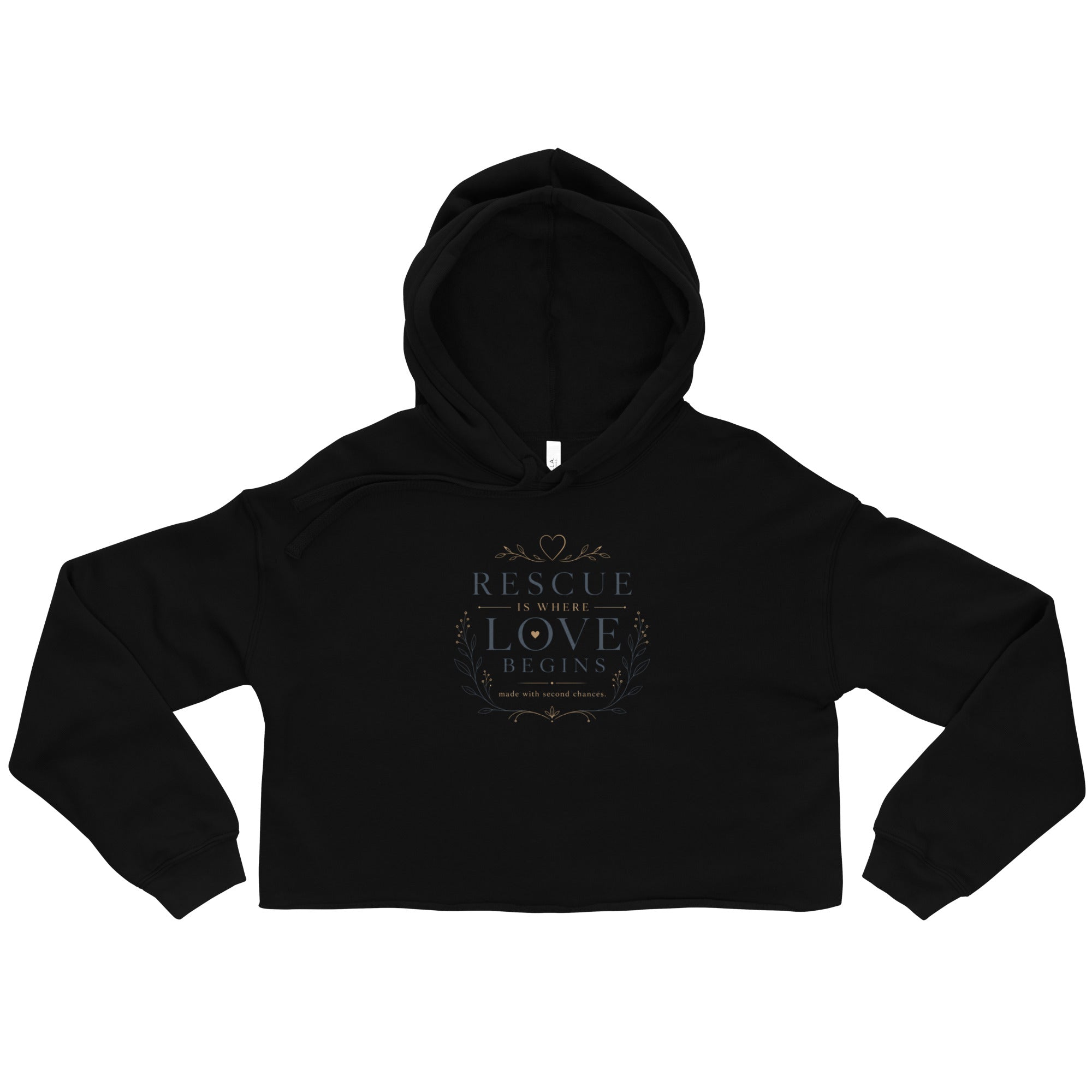 VOWHOUND Canine Culture Cropped Hoodie